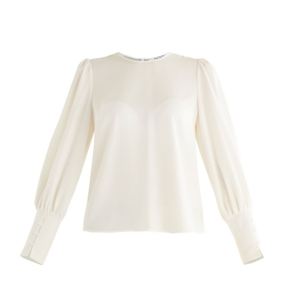 NWT Paisie White Blouse - Picture 1 of 11